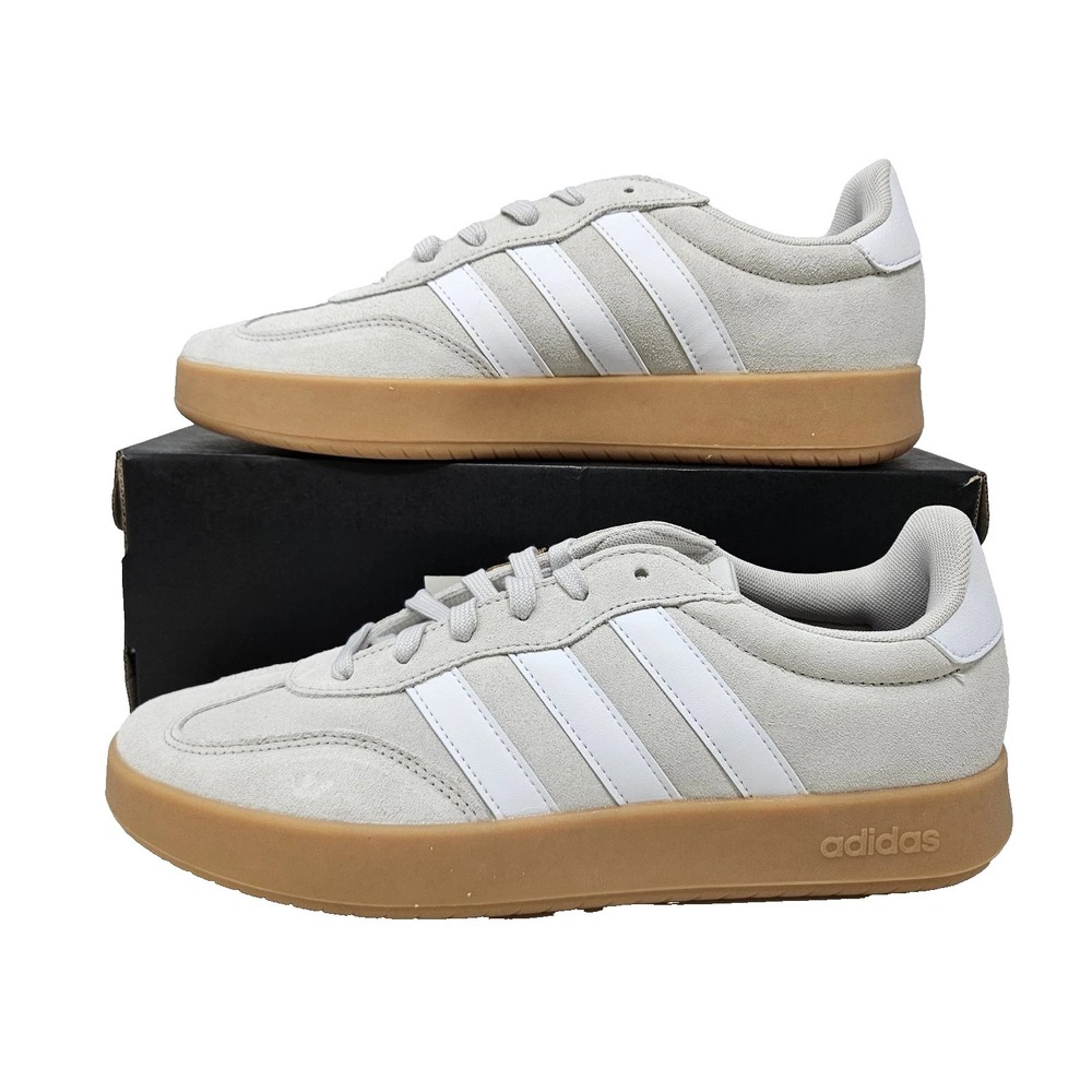 Adidas Barreda 'Grey White Gum' Sneaker JR1325 Shoes Men's Size 8.5